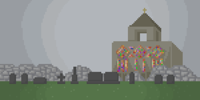 A piece of background art