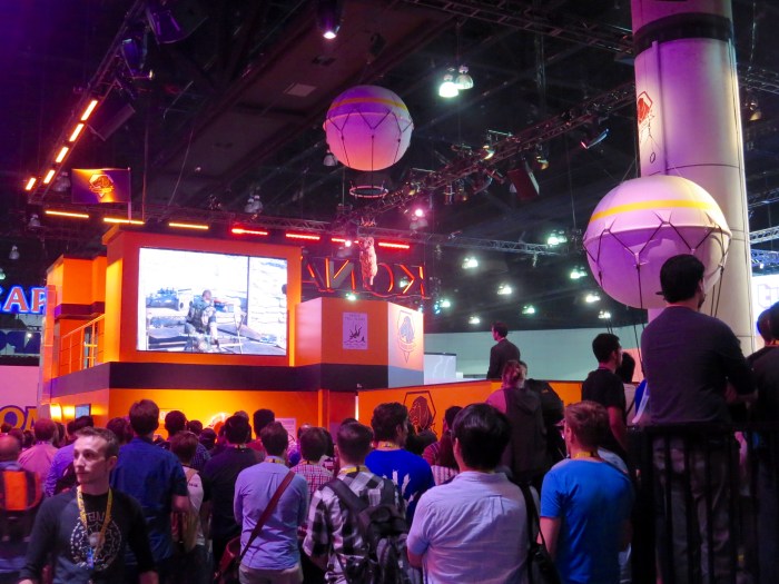 The Metal Gear Solid 5 Booth was a delight